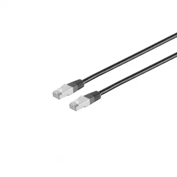 Netzwerkkabel S/CONN 75225-S 15m Cat5e SF/UTP RJ-45 Schwarz