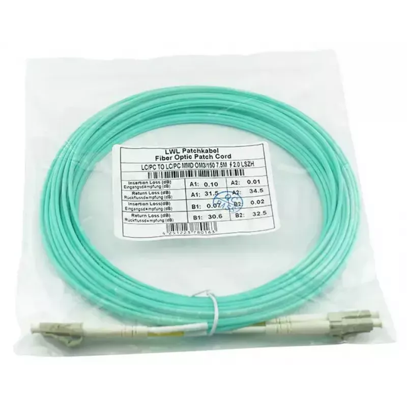 BlueOptics AJ836A-BO InfiniBand Glasfaserkabel 5 m 2x LC Aqua