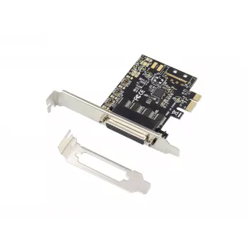 Conceptronic 4-Port DB9 RS232 Serielle PCIe-Karte, PCIe, RS-232, PCIe 2.0, RS-232, Schwarz, China