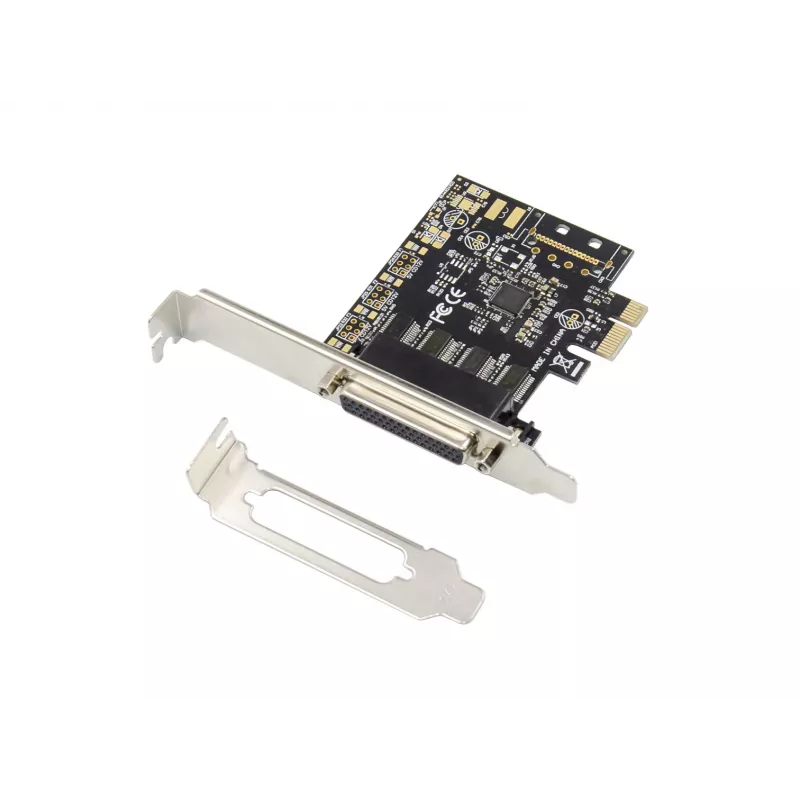 Conceptronic 4-Port DB9 RS232 Serielle PCIe-Karte, PCIe, RS-232, PCIe 2.0, RS-232, Schwarz, China