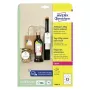 Nicht klebendes Etikett Avery T2004-10 120 Stück Weiß Rund 6 cm