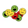 Board-Magnet Legamaster Magnetisches Symbol Emoticon sortiert 50 mm 6 Stück