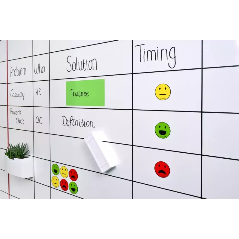 Board-Magnet Legamaster Magnetisches Symbol Emoticon sortiert 50 mm 6 Stück