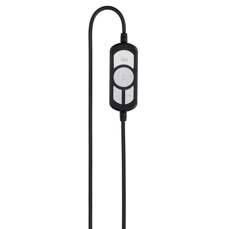 Hama HS-USB300 PC Office Headset, kabelgebunden, USB, schwarz