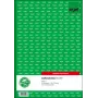 Schreibheft Sigel SD016 A4 40 Blatt Grün Weiß