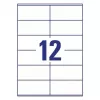 Selbstklebeetikett Rechteck Avery 3424-10