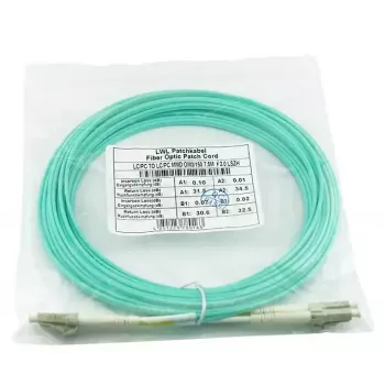 BlueOptics BK838A-BO InfiniBand-Glasfaserkabel 1 m LC Aqua