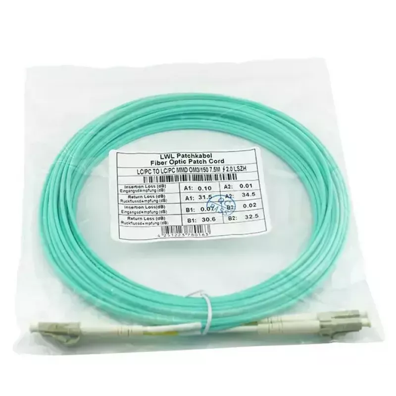 BlueOptics BK838A-BO InfiniBand-Glasfaserkabel 1 m LC Aqua