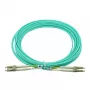 BlueOptics BK838A-BO InfiniBand-Glasfaserkabel 1 m LC Aqua