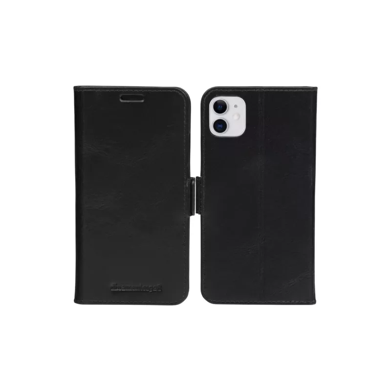 dbramante1928 Copenhagen schlank - iPhone 11/XR - Schwarz, Brieftaschenhülle, Apple, iPhone 11, 15,5 cm (6,1 Zoll), Schwarz