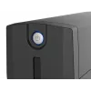 Conceptronic ZEUS02G 850VA 480W USV, 2 UK-Steckdosen, HID-USB, RJ45 Ein/Aus, AVR
