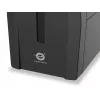 Conceptronic ZEUS02G 850VA 480W USV, 2 UK-Steckdosen, HID-USB, RJ45 Ein/Aus, AVR
