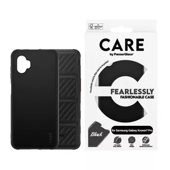 Schutzende TPU-Hülle PanzerGlass für Samsung Galaxy Xcover7 Pro — Schwarz