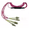 BlueOptics EMC CBL-MPO12-4LC-OM4-2M Glasfaserkabel MPO 4x LC 2m