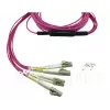 BlueOptics EMC CBL-MPO12-4LC-OM4-2M Glasfaserkabel MPO 4x LC 2m