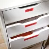 DYMO Authentic D1 Etiketten | 24 mm x 7 m Rolle | Schwarzer Druck auf Rot | Selbstklebende Etiketten für LabelManager Etikettendrucker