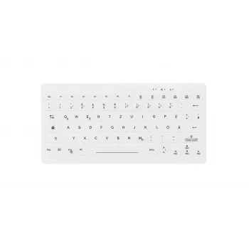 Contour Design Active Key Contour QuickClean Medical Tastatur IP65 Mini Wireless White DE C4112