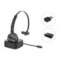 Conceptronic POLONA Kabelloses Bluetooth-Headset mit Ladestation & Bluetooth-USB-Audio-Adapter