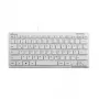 Tastatur MediaRange MROS113 Office USB QWERTZ Deutsch Weiß