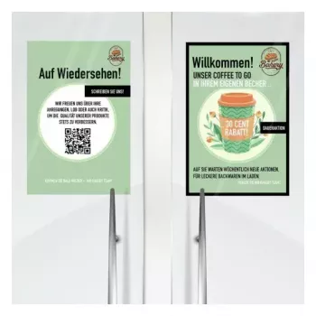 Avery Window Stickers Selbstklebendes Druckeretikett A5 Weiß 10 Stück