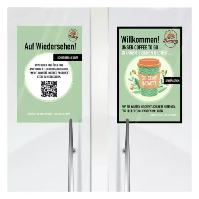 Avery Window Stickers Selbstklebendes Druckeretikett A5 Weiß 10 Stück