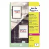 Avery Window Stickers Selbstklebendes Druckeretikett A5 Weiß 10 Stück
