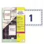 Avery Window Stickers Selbstklebendes Druckeretikett A5 Weiß 10 Stück
