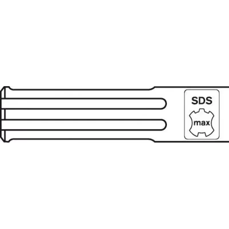 Bosch 2 608 690 004 SDS-max Erderstab, 13 x 260 mm