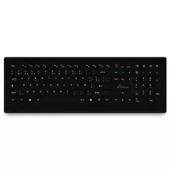 MediaRange MROS101-BE Tastatur Home USB AZERTY Belgisch Schwarz Full-Size 107 Tasten