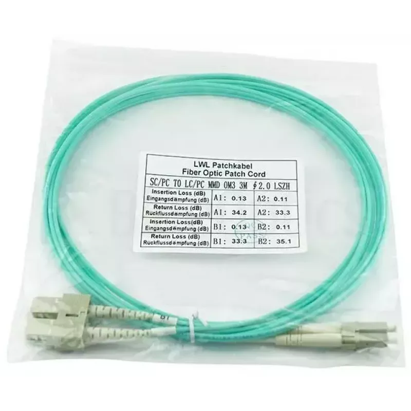 BlueOptics InfiniBand/Glasfaserkabel 10 m 2x LC 2x SC LC/APC