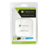 Techly USB 3.0 Super Speed Hub 4 Ports Weiß IUSB3-HUB4-WH, USB 3.2 Gen 1 (3.1 Gen 1) Typ-A, 5000 Mbit/s, Weiß, 0,8 m, CE, RoHS, USB 2.0 USB 1.1