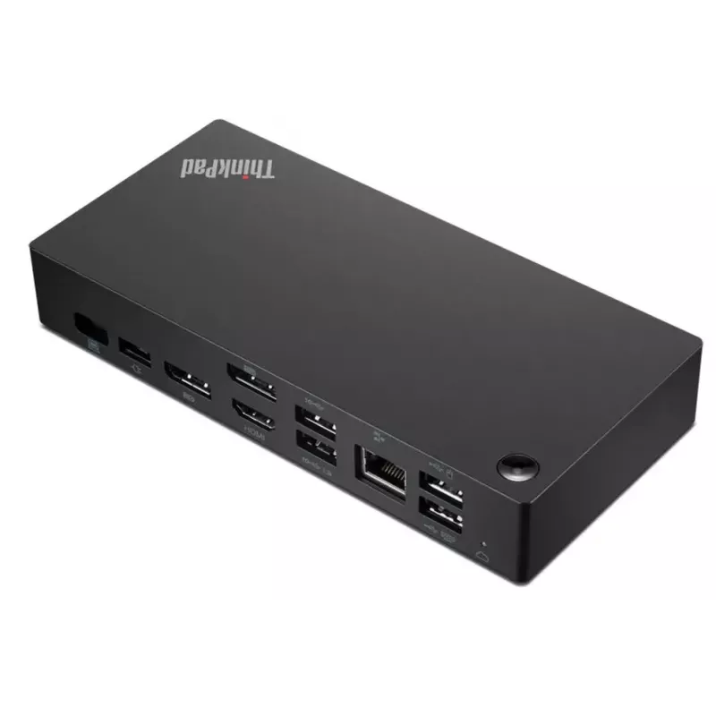 Docking Station Lenovo ThinkPad Universal Thunderbolt 4 Kabelgebunden Schwarz