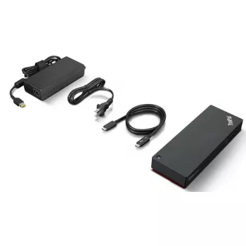 Docking Station Lenovo ThinkPad Universal Thunderbolt 4 Kabelgebunden Schwarz