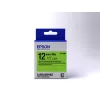 Epson Label Cartridge Fluorescent LK-4GBF Schwarz/Grün 12mm (9m)