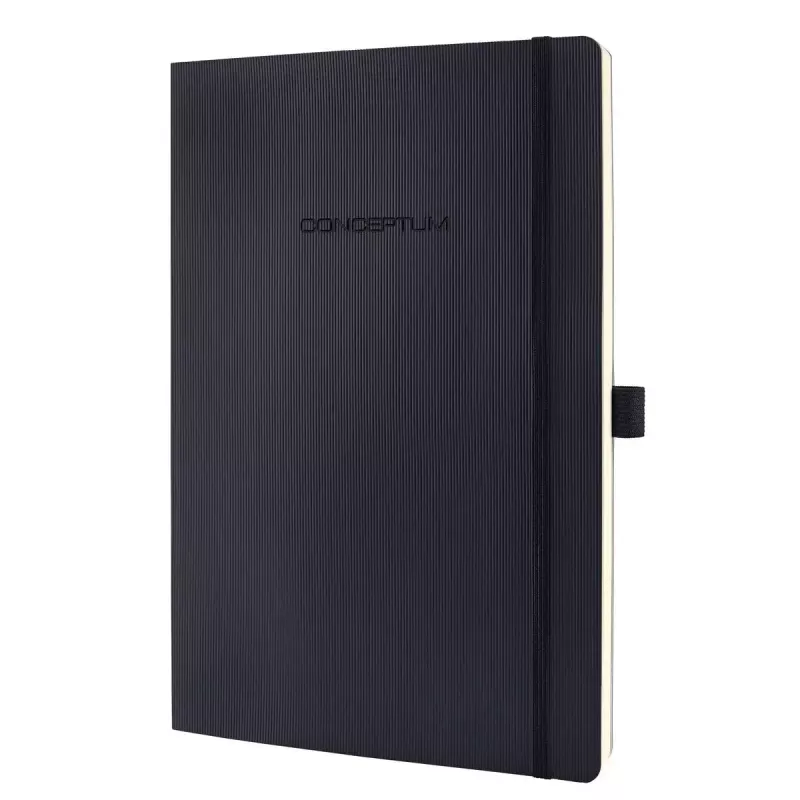 Schreibheft Sigel Conceptum A4 194 Blatt Schwarz