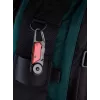 Schlüsselkarabiner TROIKA KTL26-RD Schwarz Rot
