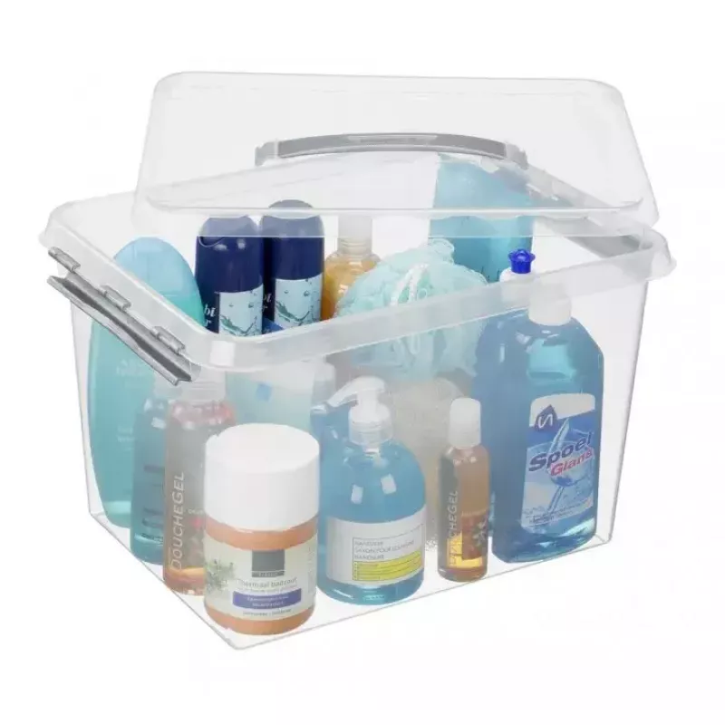 Aufbewahrungsbox Sunware 78800609 rechteckig Kunststoff transparent