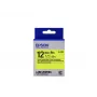 Epson Label Cartridge Fluorescent LK-4YBF Schwarz/Gelb 12mm (9m)