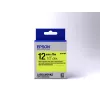 Epson Label Cartridge Fluorescent LK-4YBF Schwarz/Gelb 12mm (9m)