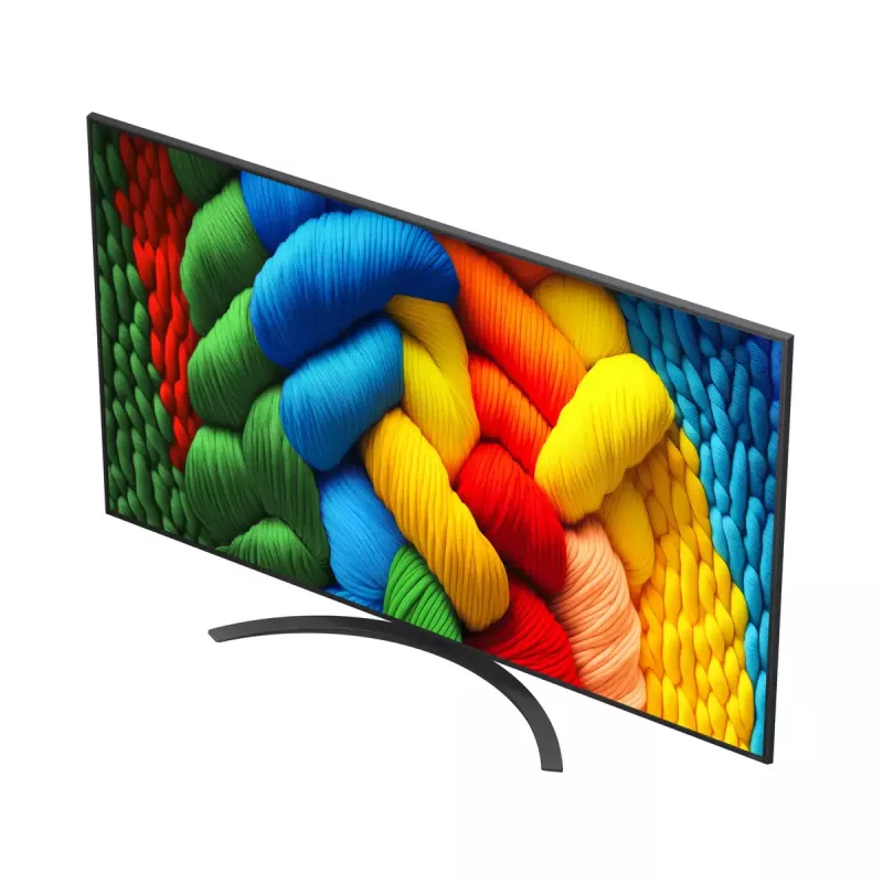 LG NanoCell AI 75NANO81A6A 190,5 cm (75 Zoll) 4K Ultra HD Smart-TV Wi-Fi Schwarz