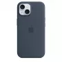 Silikon Case Cover Apple iPhone 15 MagSafe Storm Blue