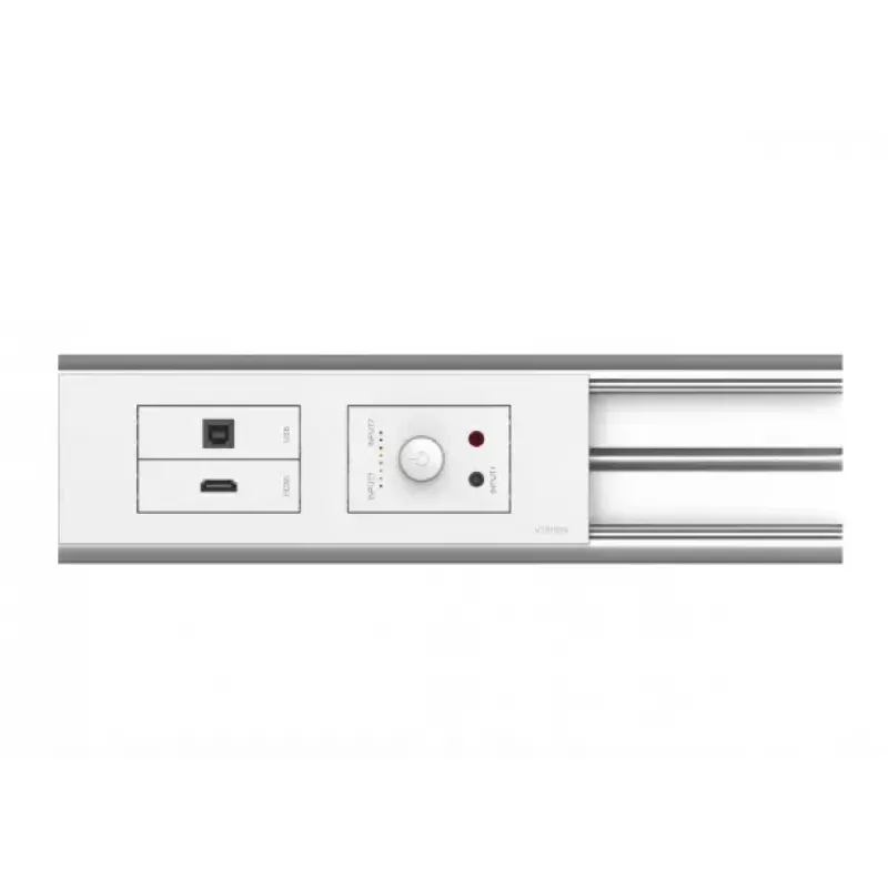 Kabelbox VISION TC3 SURRBE65 für den Schreibtisch, weiß, 210×68×28 mm, 1 St.