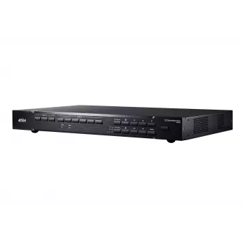ATEN 7 x 3 Präsentations-Switch, HDMI, Metall, Schwarz, 60 Hz, 1080p, 1920 x 1200 Pixel