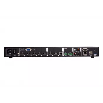 ATEN 7 x 3 Präsentations-Switch, HDMI, Metall, Schwarz, 60 Hz, 1080p, 1920 x 1200 Pixel
