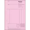 Geschäftsformular Sigel SD132 A5 Pink Weiß Gelb 150 Blatt