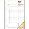 Geschäftsformular Sigel SD132 A5 Pink Weiß Gelb 150 Blatt