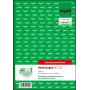 Geschäftsformular Sigel SD132 A5 Pink Weiß Gelb 150 Blatt