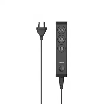 Hama 00223201 mobiles Ladegerät MP3, MP4, tragbare Spielkonsole, Smartphone, Tablet Schwarz AC Innenbereich