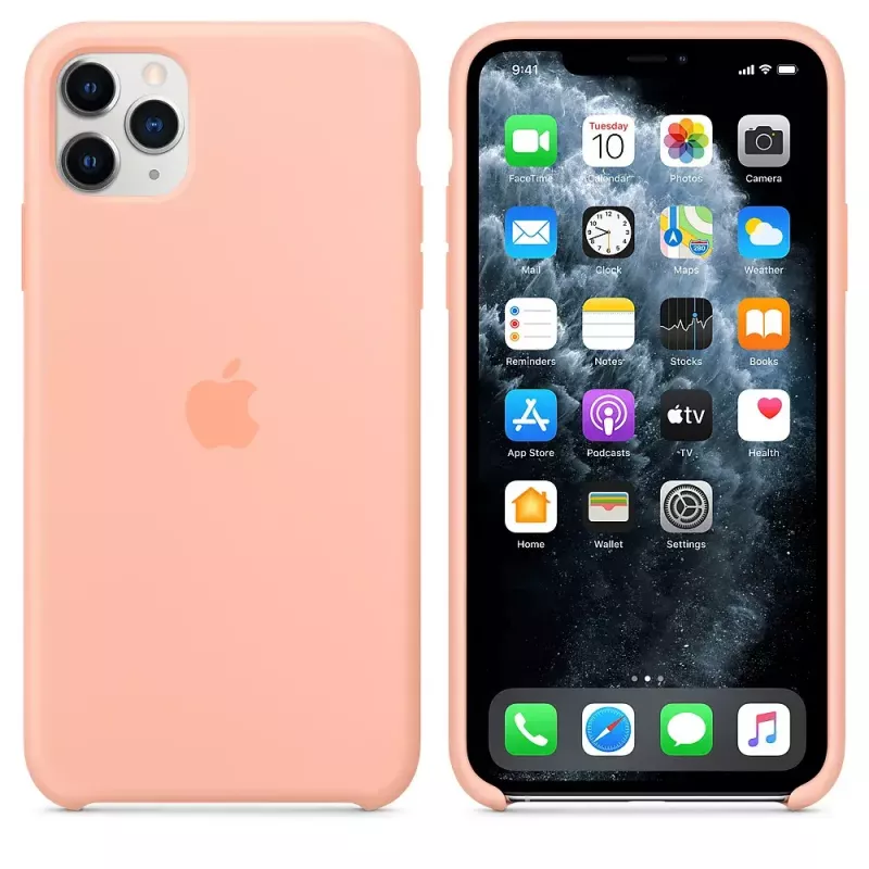 Silikonhülle Apple iPhone 11 Pro Max Grapefruit Cover