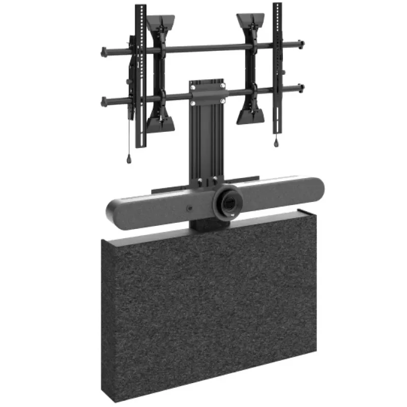 Chief Fusion Storage Cabinet Maximum weight capacity 30 kg Minimum screen size 127 cm Maximum screen size 2,18 m